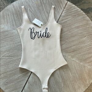 White Bride Bodysuit